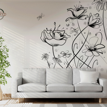 Papier peint Floral